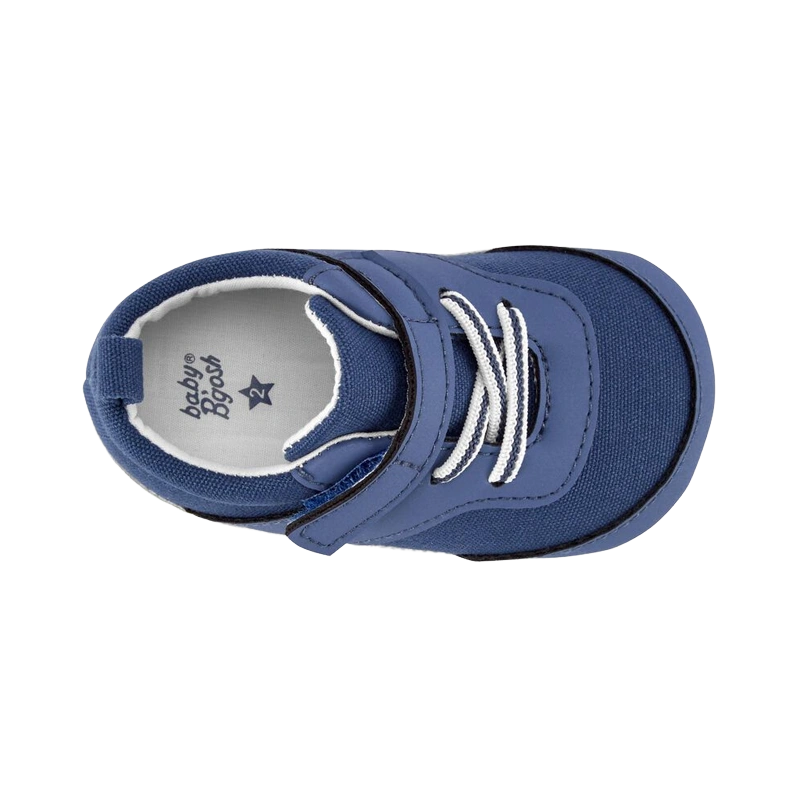 Carter's Baby Shoes Pull-On Canvas Shoes, Navy
