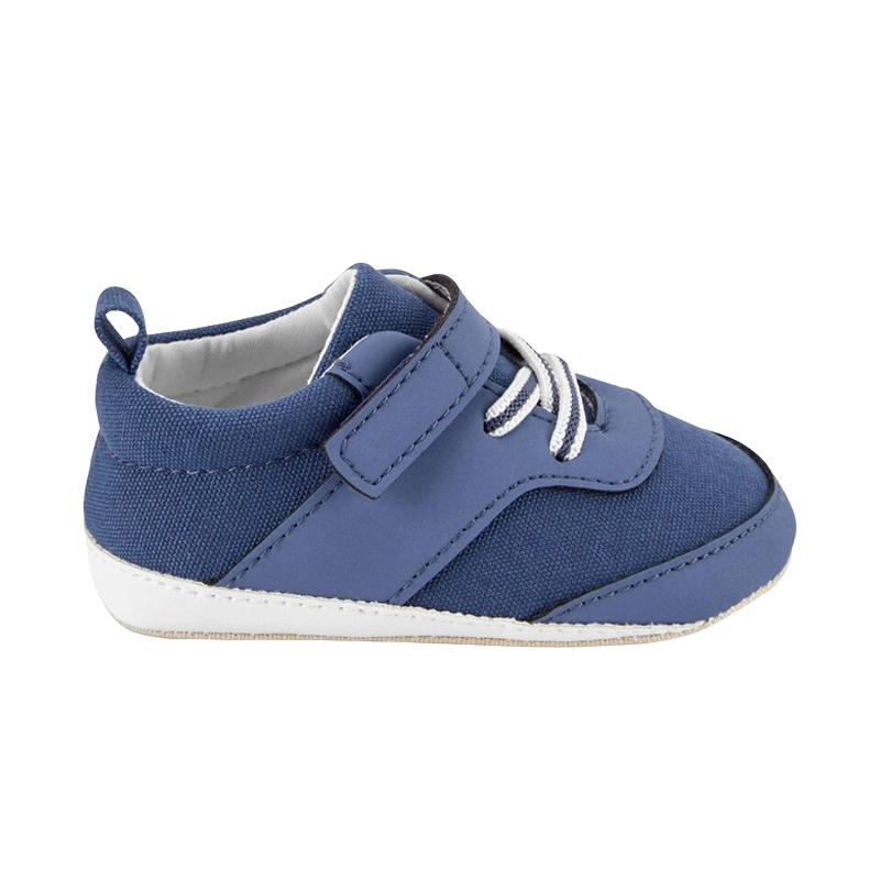 Carter's Baby Shoes Pull-On Canvas Shoes, Navy