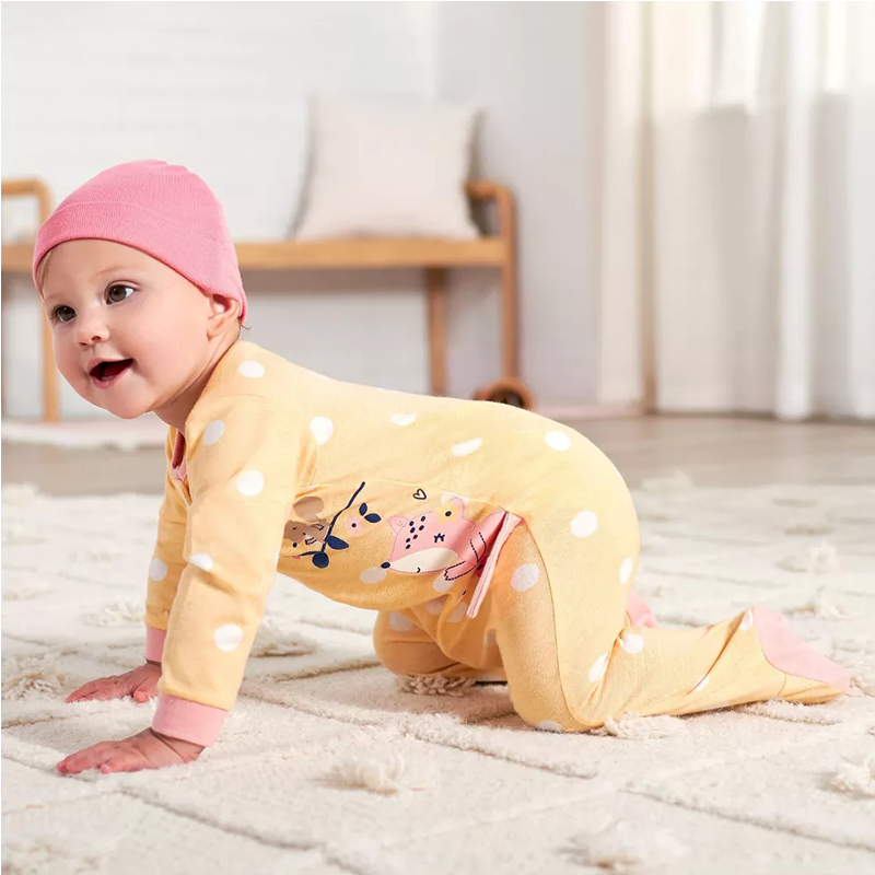 Gerber Girls 2-pk Sleep & Play set, Floral / Fox