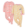 Gerber Girls 2-pk Sleep & Play set, Floral / Fox