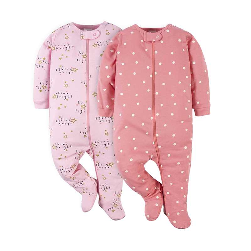 Gerber Girls 2-pk Sleep & Play set, Shine Bright