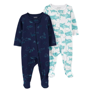 Carter's Boys 2-pk Sleep & Play set, Ocean Life