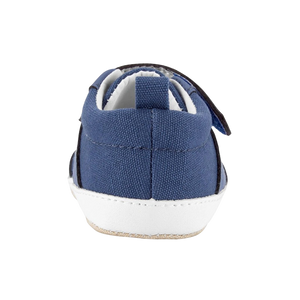 Carter's Baby Shoes Pull-On Canvas Shoes, Navy