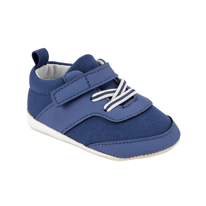 Carter's Baby Shoes Pull-On Canvas Shoes, Navy