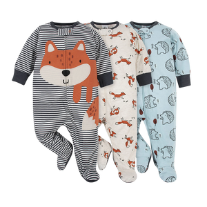 Gerber Boys 3-pk Sleep & Play set, Fox