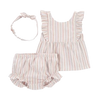 Carter's Girls  3-pc Casual Set, Beige / Stripes