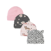 Gerber Girls 4-pk Hats set, Leopard