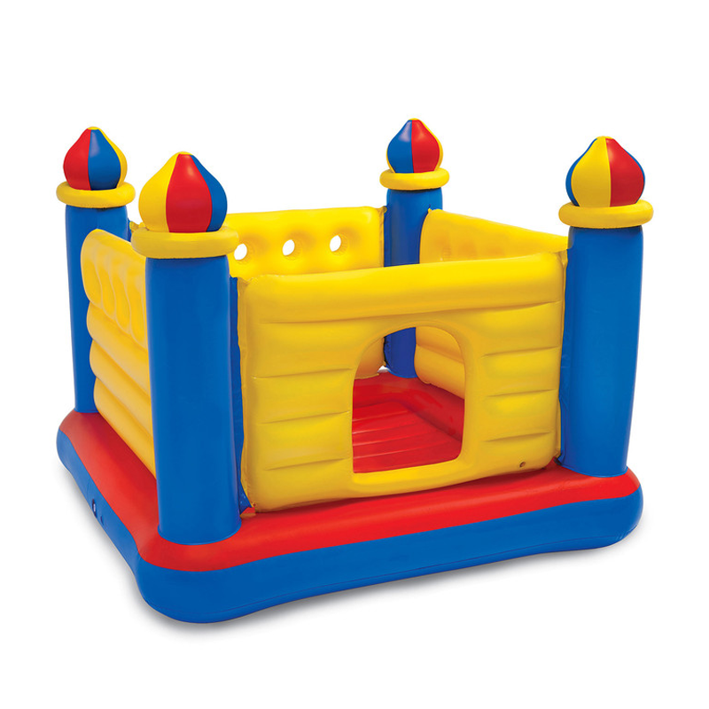 Intex® Jump-O-Lene® Inflatable Bouncy Castle House (free hand pump included!)