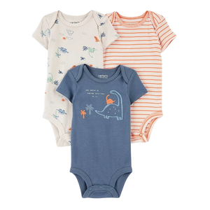 Carter's Boys 3-pk Bodysuit set, Dino