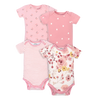 Gerber Girls 4-pk Onesies set, Pink / Floral