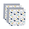 Gerber Boys 4-pk Flannel Blankets, Jungle Animals