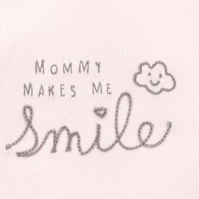 Carter's Girls 5-pk Bodysuit set, Mommy Smile (12M only)