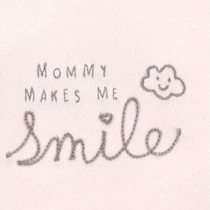Carter's Girls 5-pk Bodysuit set, Mommy Smile (12M only)