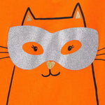 Carter's Girls T-shirt, Orange/Cat