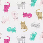 Carter's Girls 2-pk T-shirt set, Cats/Stripes
