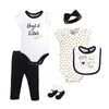 Little Treasure Girls 6-pc Essentials set, Love You A Latte