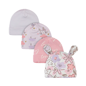Gerber Girls 4-pk Hats set, Bunny