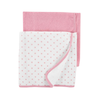 Carter's Girls 2-pk Towel set, Pink / White