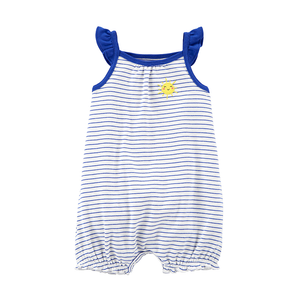 Carter's Girls Cotton Romper, Sunshine