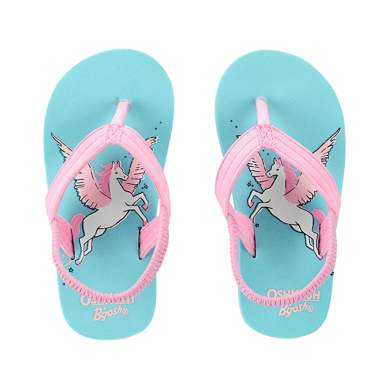 Carter's Girls Flip Flops, Unicorn